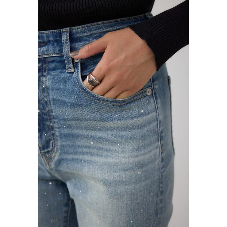 AZUL DENIM ラインストーンフレアデニム | AZUL BY MOUSSY | 詳細画像22 