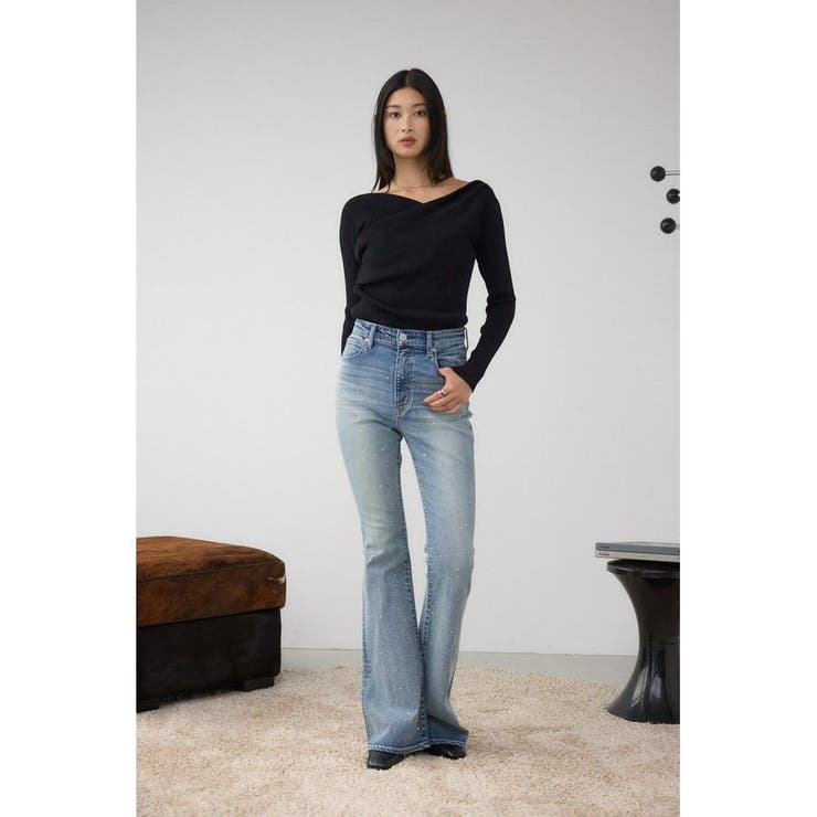 AZUL DENIM ラインストーンフレアデニム | AZUL BY MOUSSY | 詳細画像16 