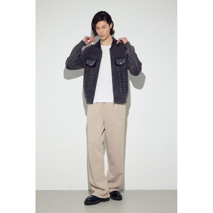 裏起毛リラックスパンツ | AZUL BY MOUSSY | 詳細画像15 