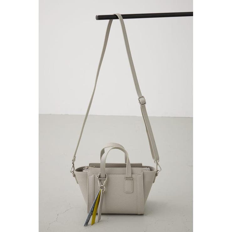 チャームセットトラペイズドバッグ | AZUL BY MOUSSY | 詳細画像18 