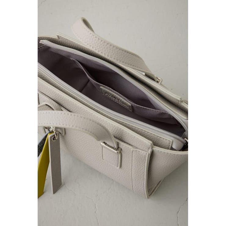 チャームセットトラペイズドバッグ | AZUL BY MOUSSY | 詳細画像22 