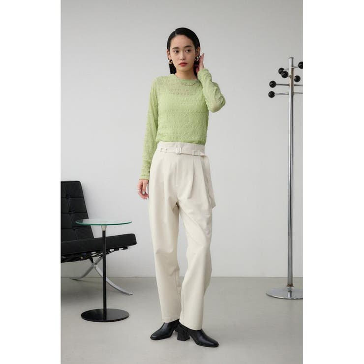 ベルトタックテーパードパンツ | AZUL BY MOUSSY | 詳細画像15 