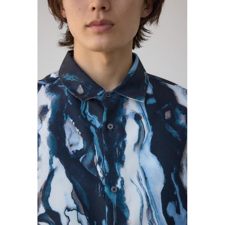 ポリエステルスエードジェネラルシャツ | AZUL BY MOUSSY | 詳細画像30 
