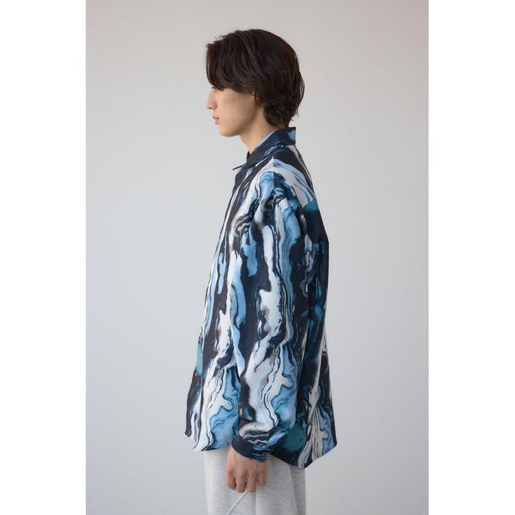 ポリエステルスエードジェネラルシャツ | AZUL BY MOUSSY | 詳細画像28 