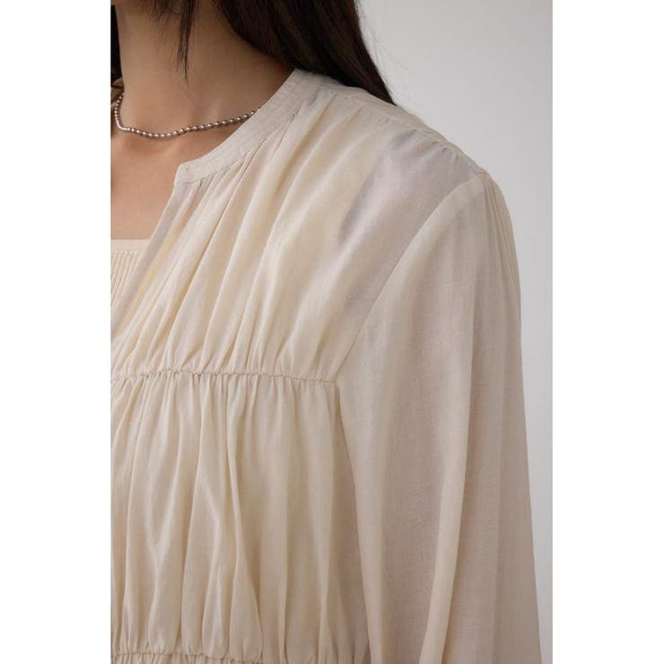 フロントリボン長袖シャツカーディガン | AZUL BY MOUSSY | 詳細画像9 