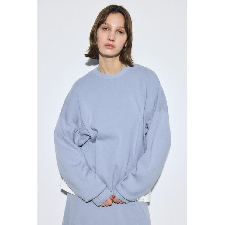 裾スリットニュアンスニットトップス | AZUL BY MOUSSY | 詳細画像16 