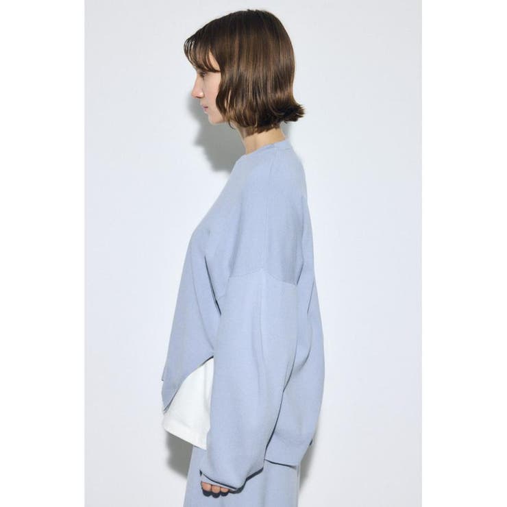裾スリットニュアンスニットトップス | AZUL BY MOUSSY | 詳細画像17 