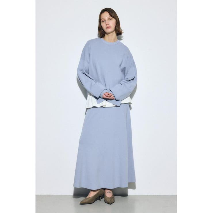 裾スリットニュアンスニットトップス | AZUL BY MOUSSY | 詳細画像19 