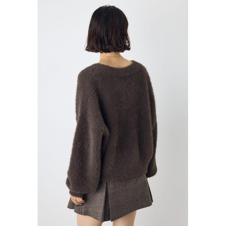 モヘヤライクニットカーディガン | AZUL BY MOUSSY | 詳細画像13 