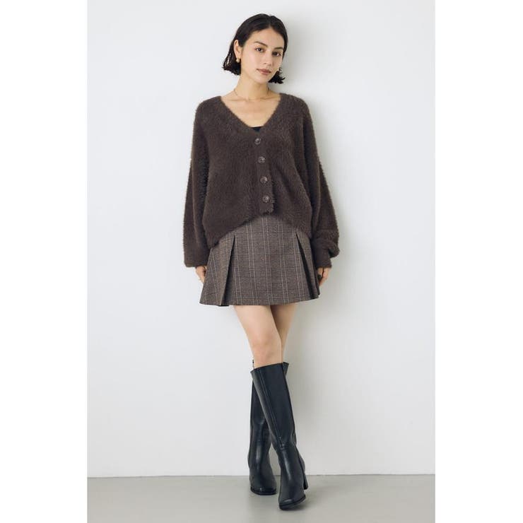 モヘヤライクニットカーディガン | AZUL BY MOUSSY | 詳細画像14 
