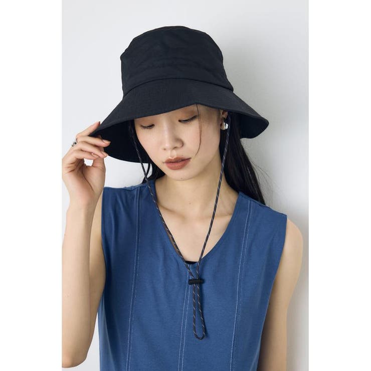 コード付きナイロンハット | AZUL BY MOUSSY | 詳細画像1 