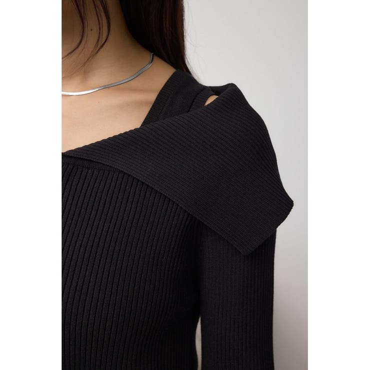 ジップアンサンブルニット | AZUL BY MOUSSY | 詳細画像9 