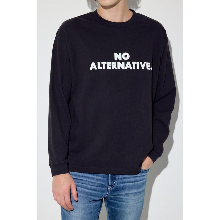 BLK | NO ALTERNATIVE長袖Tシャツ | AZUL BY MOUSSY