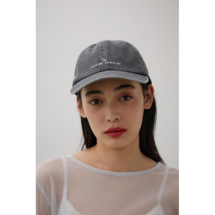 GRY | ウォッシュ加工キャップ | AZUL BY MOUSSY