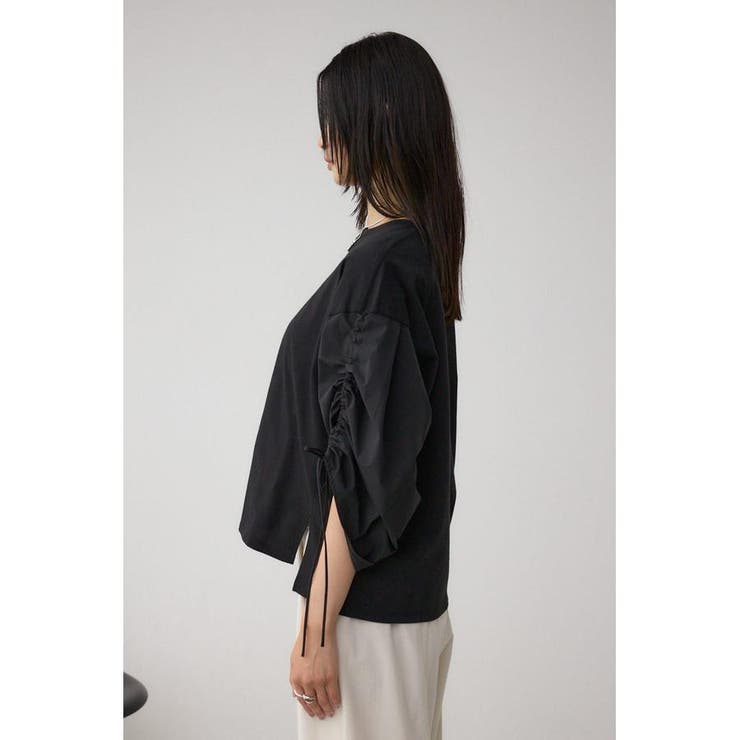 ギャザースリーブカットトップス | AZUL BY MOUSSY | 詳細画像15