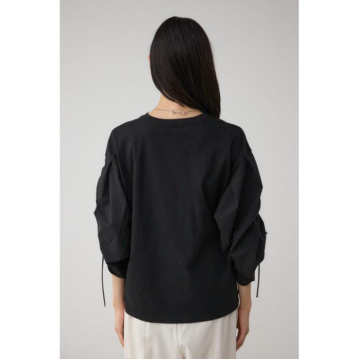 ギャザースリーブカットトップス | AZUL BY MOUSSY | 詳細画像16