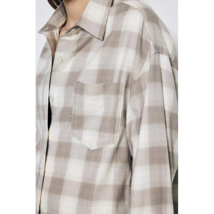 アーバンチェックフリンジショートシャツ | AZUL BY MOUSSY | 詳細画像25 