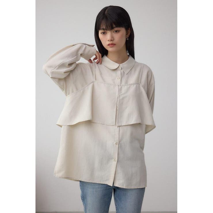 ビスチェレイヤードシャツ | AZUL BY MOUSSY | 詳細画像2 