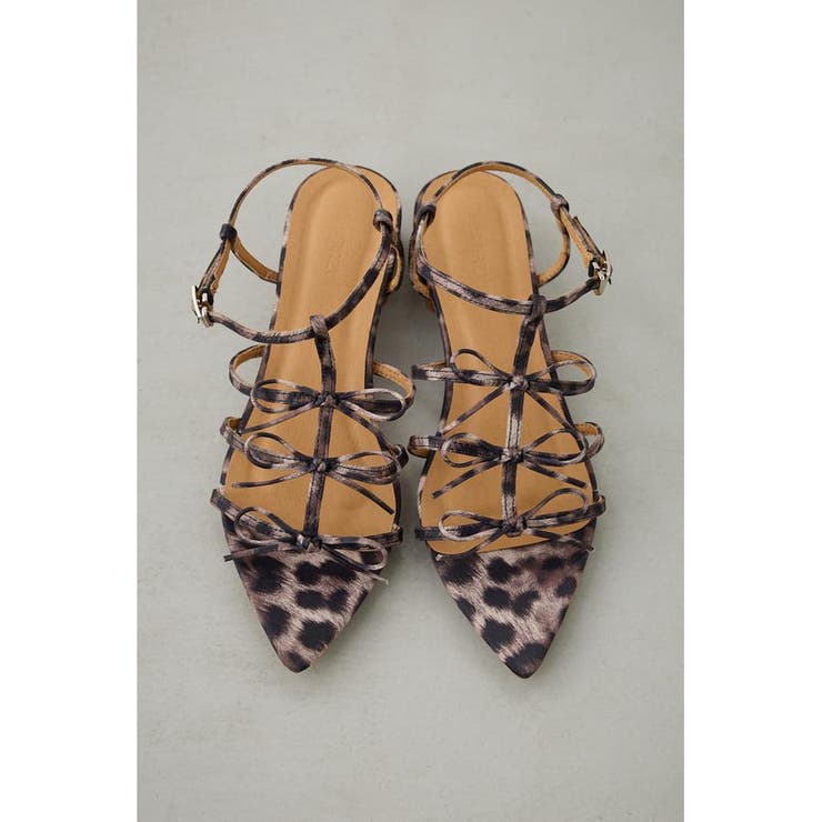 リボンポインテッドサンダル | AZUL BY MOUSSY | 詳細画像18 