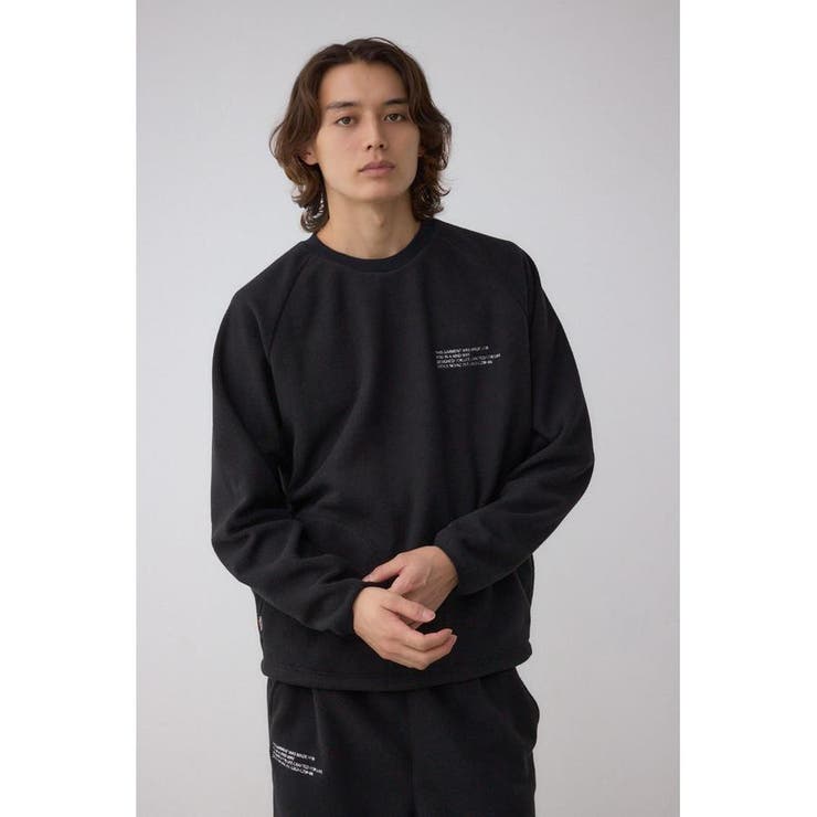 SHELTECH マイクロフリースクルー | AZUL BY MOUSSY | 詳細画像3 