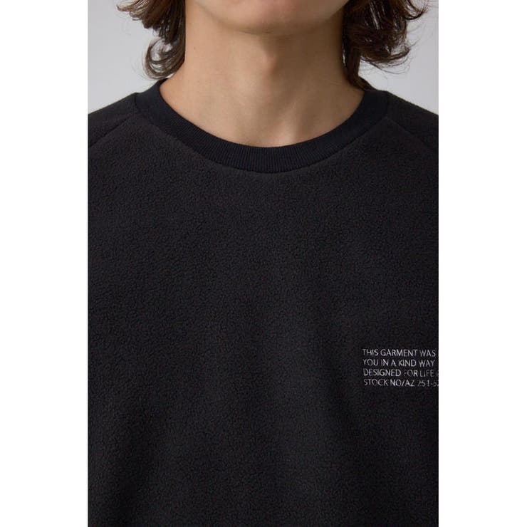 SHELTECH マイクロフリースクルー | AZUL BY MOUSSY | 詳細画像8 