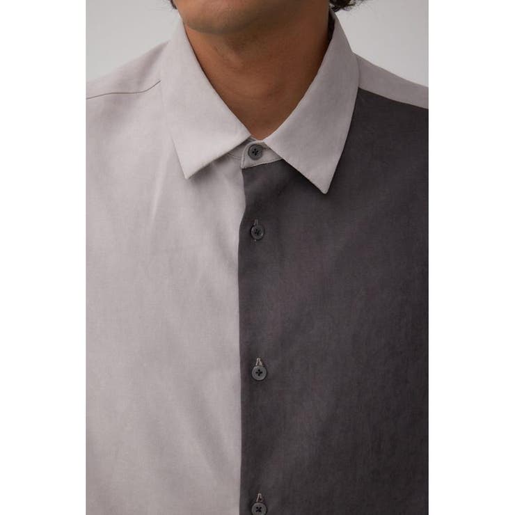 パネルスウィッチングフェイクスウェードシャツ | AZUL BY MOUSSY | 詳細画像19 