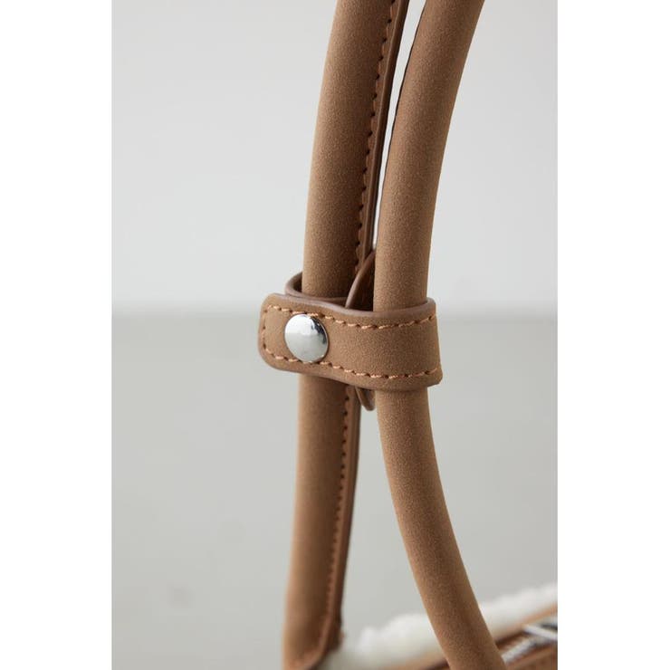 フェイクムートンスクエアトートバッグ | AZUL BY MOUSSY | 詳細画像21 