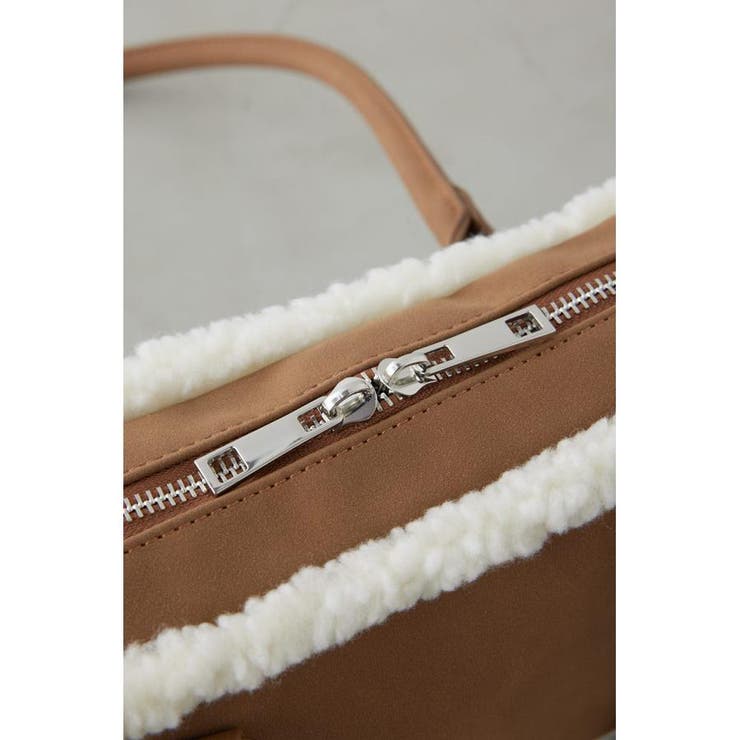 フェイクムートンスクエアトートバッグ | AZUL BY MOUSSY | 詳細画像22 