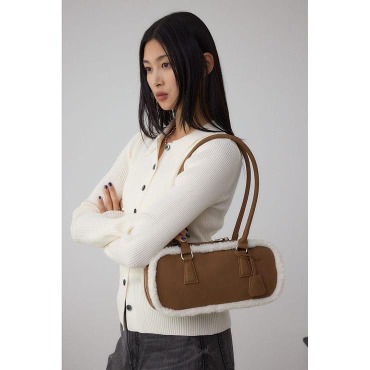 フェイクムートンスクエアトートバッグ | AZUL BY MOUSSY | 詳細画像14 