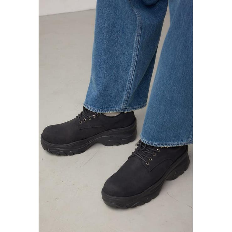 BLK | マテリアルスウィッチングシューズ | AZUL BY MOUSSY