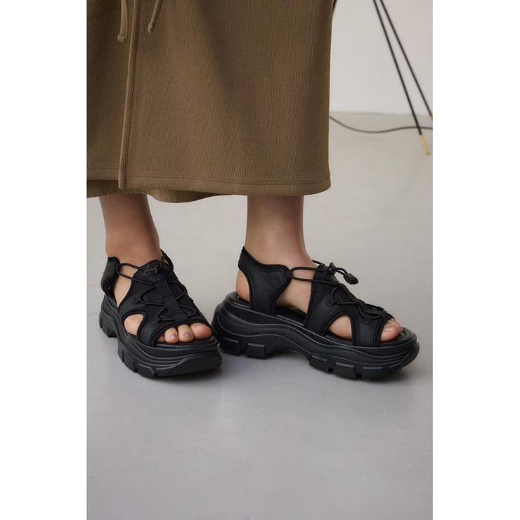 BLK | スポーティーサンダル | AZUL BY MOUSSY