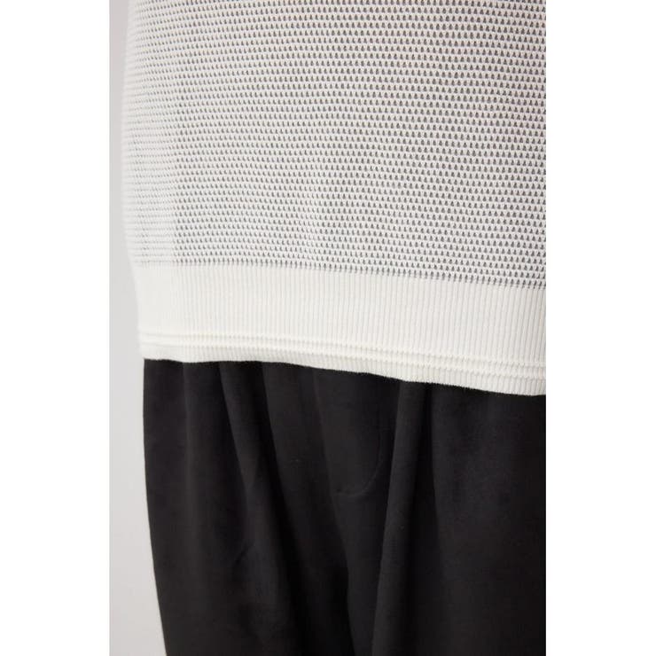 ハニカムタートルネックニット | AZUL BY MOUSSY | 詳細画像11 