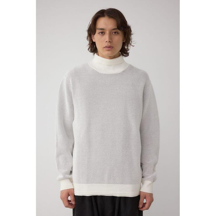 ハニカムタートルネックニット | AZUL BY MOUSSY | 詳細画像5 