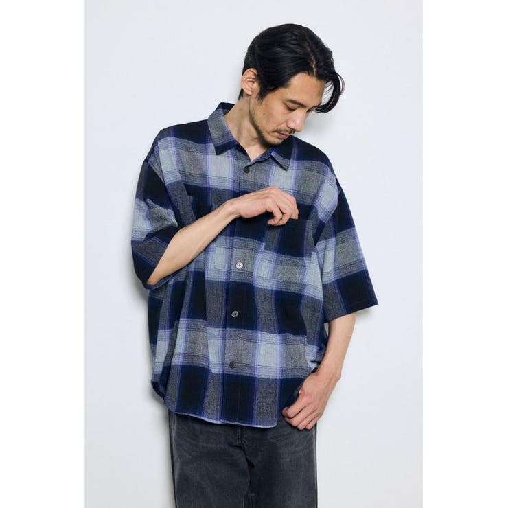 チェック半袖SH | AZUL BY MOUSSY | 詳細画像35 