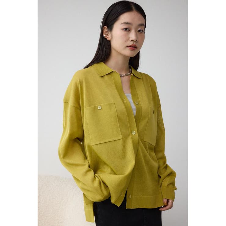 エリツキシアーカーディガン | AZUL BY MOUSSY | 詳細画像13 