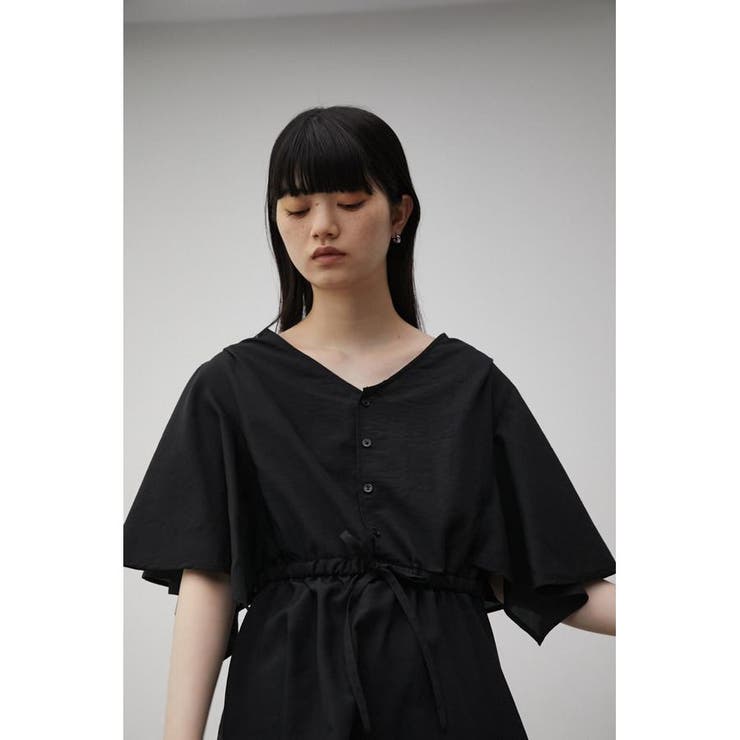 FLARE SLEEVE PEPLUM BLOUSE | AZUL BY MOUSSY | 詳細画像12 