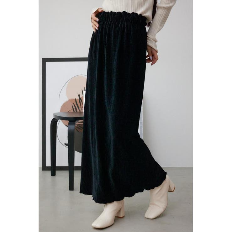 ベロアナロースカート | AZUL BY MOUSSY | 詳細画像11 