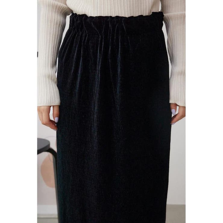 ベロアナロースカート[品番：AZLW0021569]｜AZUL BY MOUSSY（アズール