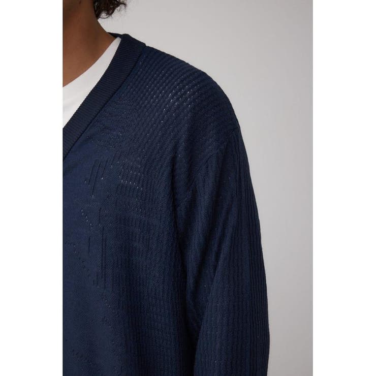 シャドーウィーブニットカーディガン | AZUL BY MOUSSY | 詳細画像22 