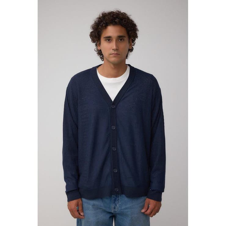 シャドーウィーブニットカーディガン | AZUL BY MOUSSY | 詳細画像17 