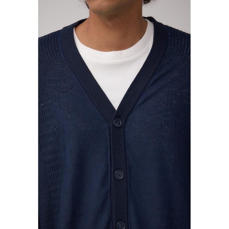 シャドーウィーブニットカーディガン | AZUL BY MOUSSY | 詳細画像20 