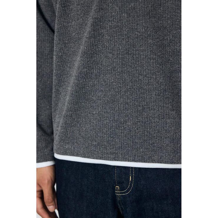 フェイクレイヤードヘンリーネックトップス | AZUL BY MOUSSY | 詳細画像30 