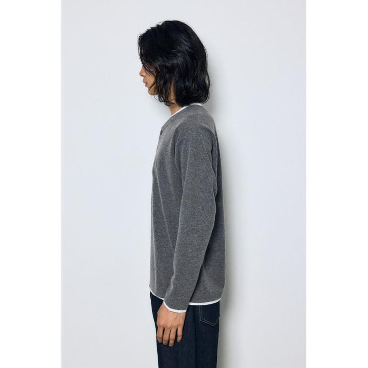 フェイクレイヤードヘンリーネックトップス | AZUL BY MOUSSY | 詳細画像25 