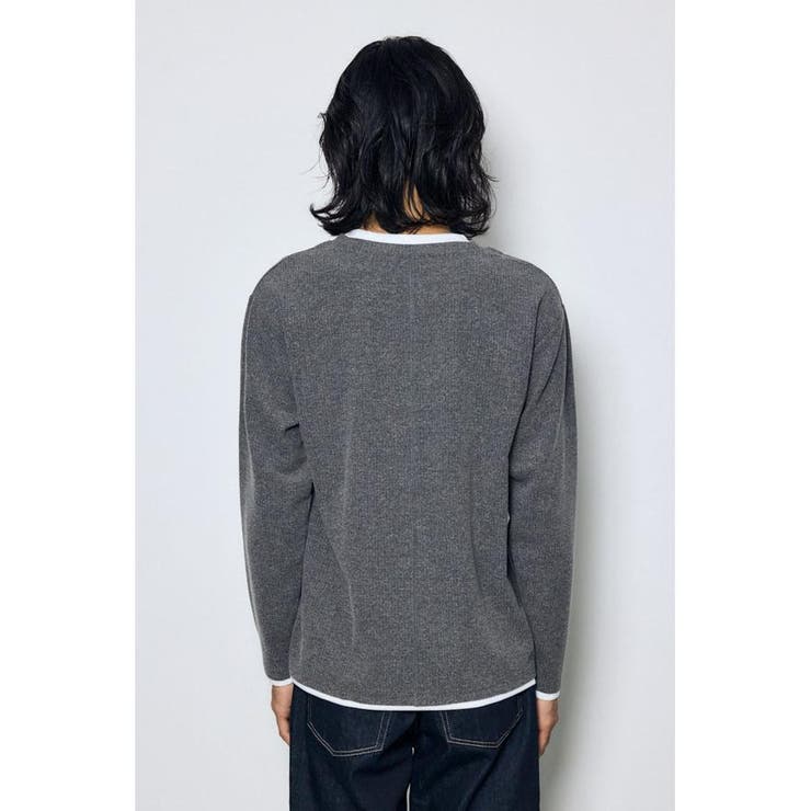 フェイクレイヤードヘンリーネックトップス | AZUL BY MOUSSY | 詳細画像26 