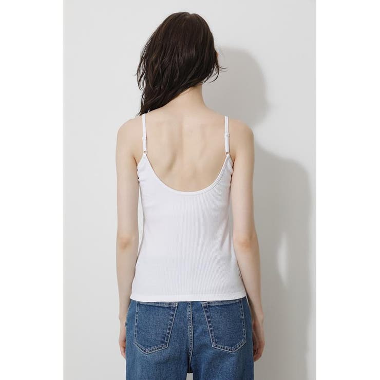 BASIC BACK OPEN CAMISOLE | AZUL BY MOUSSY | 詳細画像3 