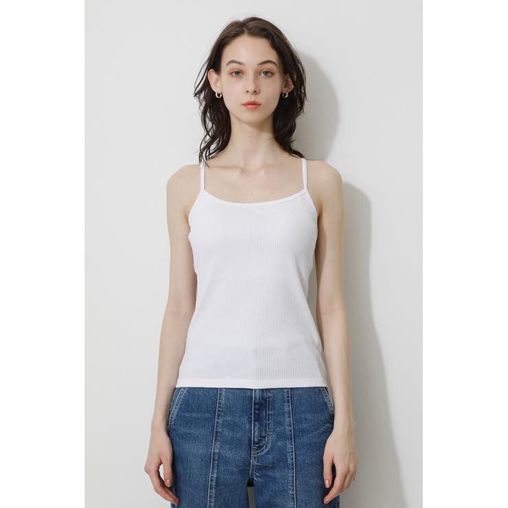 WHT | BASIC BACK OPEN CAMISOLE | AZUL BY MOUSSY