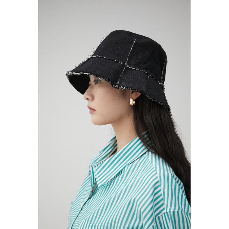 CUT OFF DENIM BUCKET HAT | AZUL BY MOUSSY | 詳細画像7 