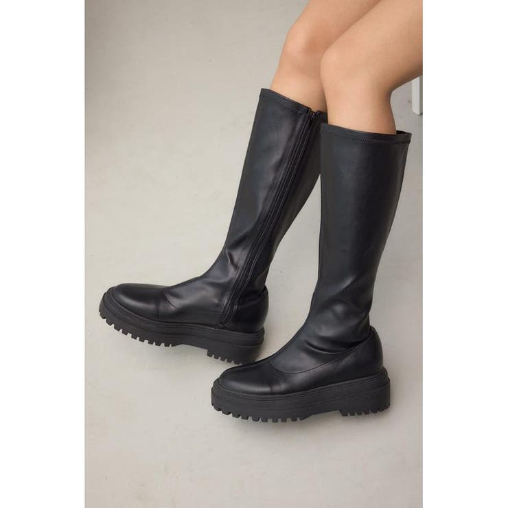 VENUSストレッチロングブーツ[品番：AZLW0023756]｜AZUL BY MOUSSY