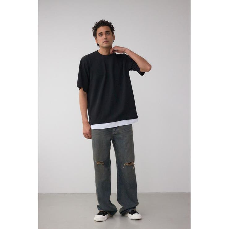 フェイクレイヤードTEE | AZUL BY MOUSSY | 詳細画像14 