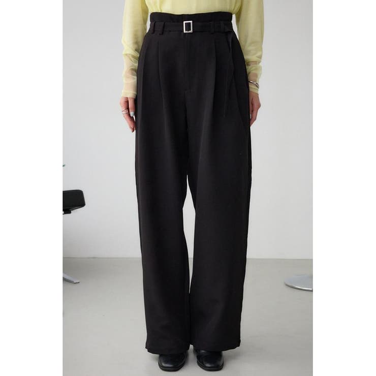 ベルトタックワイドパンツ | AZUL BY MOUSSY | 詳細画像5 